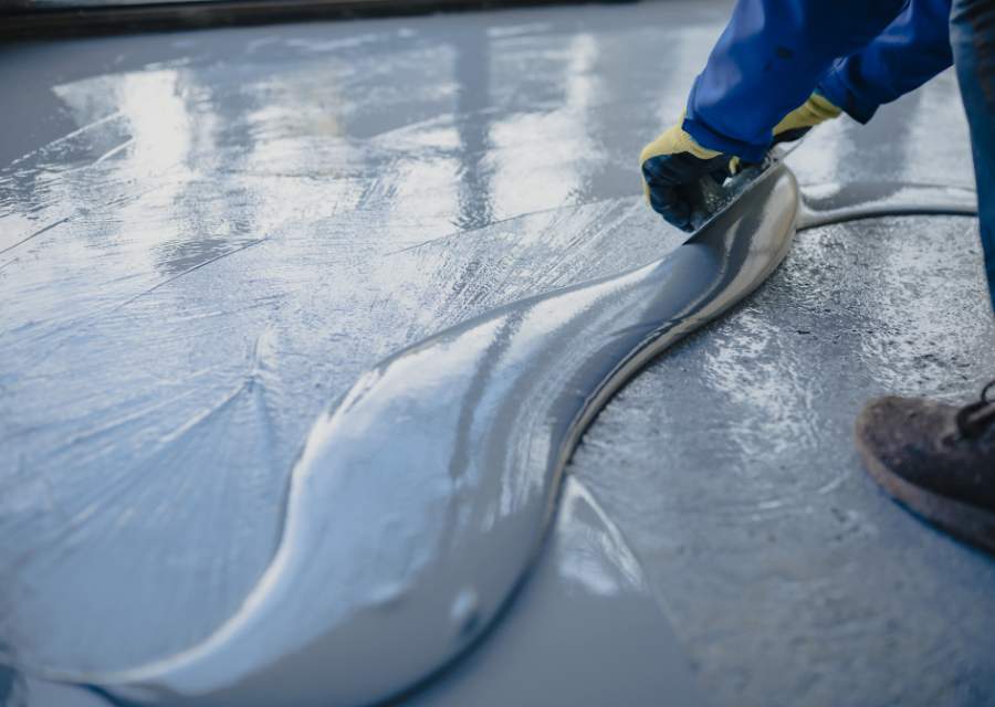 Stamped Concrete Driveway in Ventura